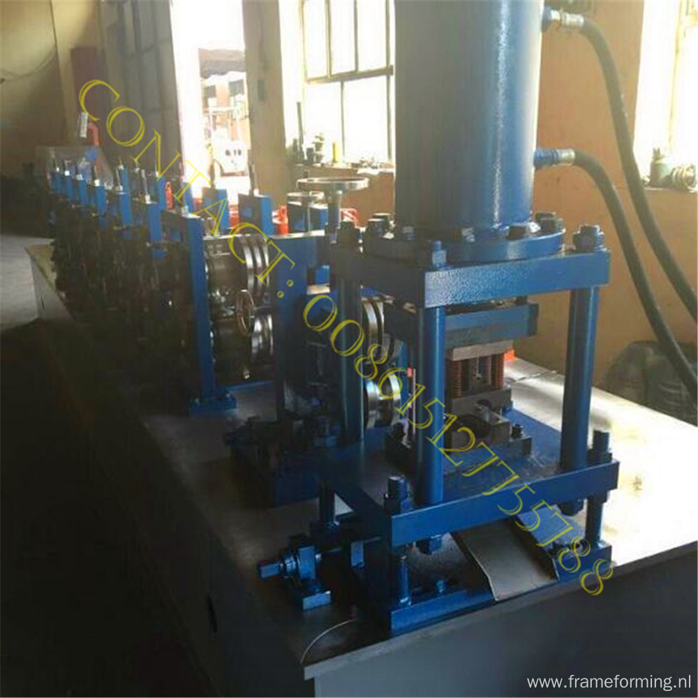 High strength coal mine roof bolt expansion shell machine