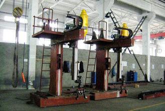 Red Gantry Welding H-Beam Production Line , 200mm to 1800mm