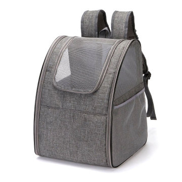 portable folding mesh pet backpack