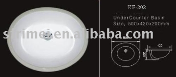 under counter wash basin KF-202