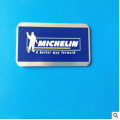 Exquisita placa de identificación de aluminio Michelin