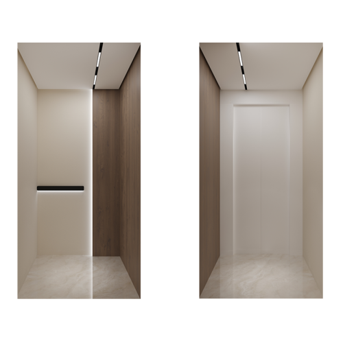 Conception de voiture d'ascenseur personnalisable