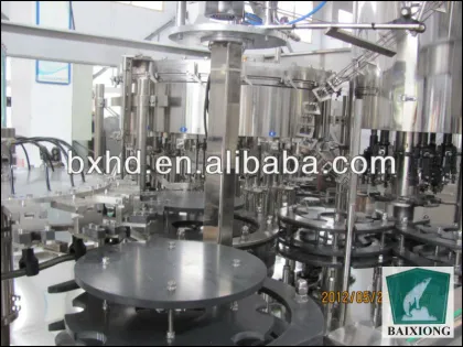 bottle washing filling capping machine