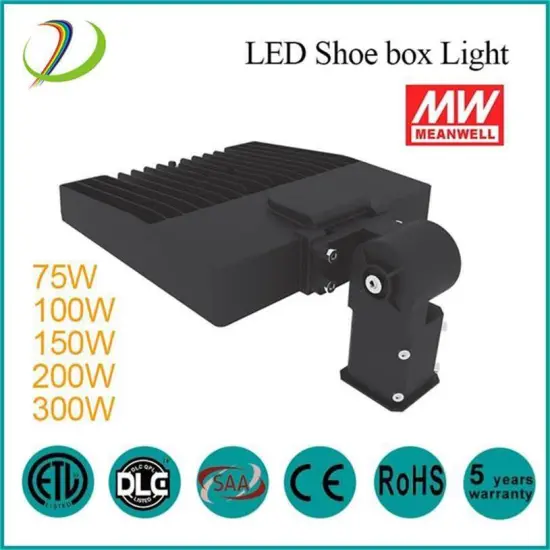 75W LED Shoe Box Light with Meanwell Driver