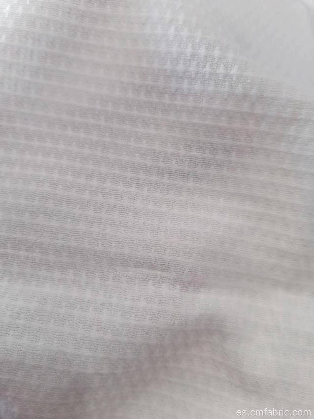 Tela texturizada de algodón 100% tejida Dobby