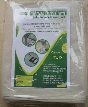8 oz  12ft*18ft canvas drop cloth