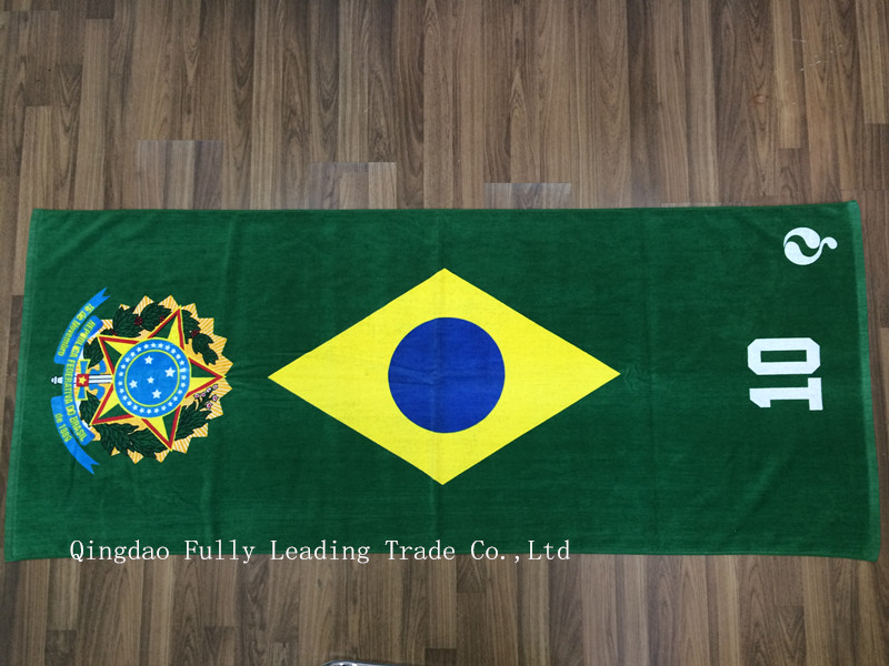 Cotton Promotional Beach Towel (FC-G141204)