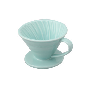 Sky Blue Ceramic Coffee Dripper