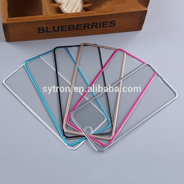 aluminum edge ultra thin tempered glass clear screen protector film