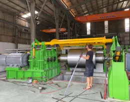 High Speed Thin Steel Coil Slitting Line