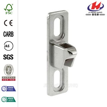 3/4 in. W Plated Die-Cast Sliding Door Keeper