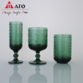 ATO screw shape glass cup kichenware tabletop