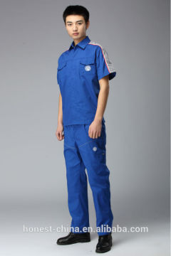 4S automobile store Tech-Care short sleeve car-repair work uniforms