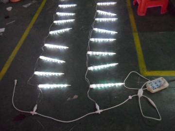 Garland LED Icicle on chrismas decoration light