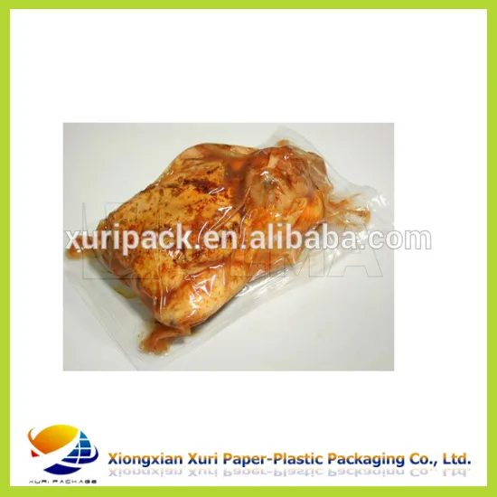 barbecue use chicken wing meat vacuum bag
