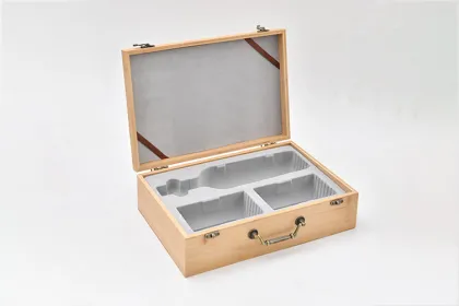 Foldable Space Saving Wooden Wine Box