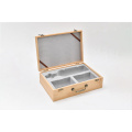 Foldable Space Saving Wooden Wine Box