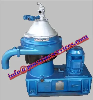Alfa laval centrifuge, oil purifier, oil separator,