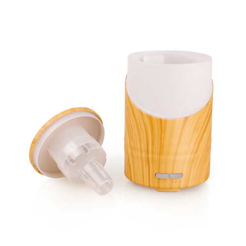 Aromatherapy Oil Diffuser Humidifier with Bamboo Grain
