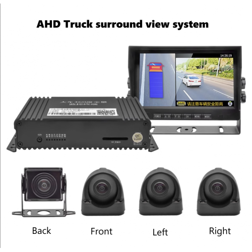 Sistema de câmera de caminhão 360 ahd