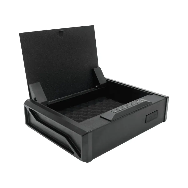 Home Pistol Safe Box with Fingerprint and Key