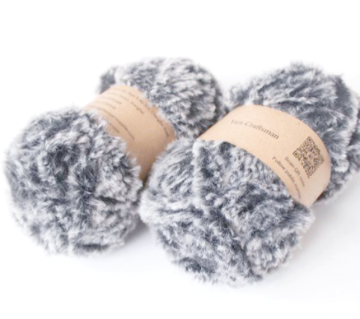 Mink feather yarn luxury fiber