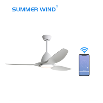 52 inch DC motor intelligent WIFI ceiling fan