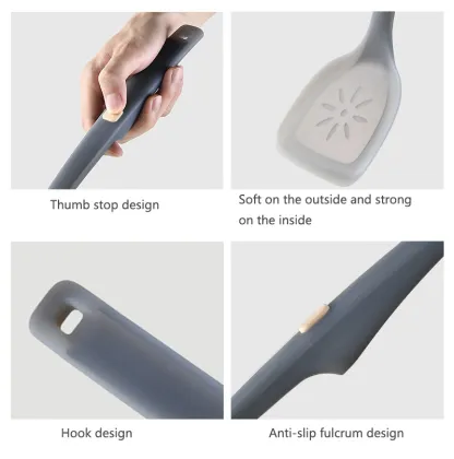 YIGO LFGB Standard Silicone Turner Spatula