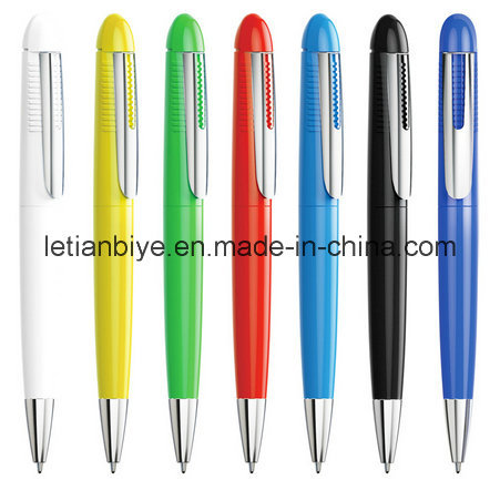 Exclusive Design Custom Ball Pen with Metal Clip (LT-C684)