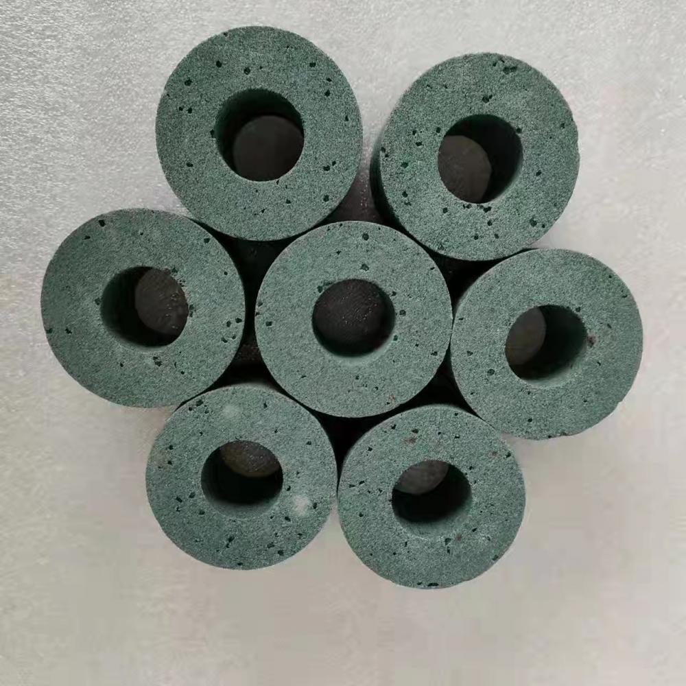 Green Silicon Carbide Big Hole Grinding Wheel