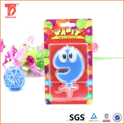 Numero de vela de la torta de cumpleanos