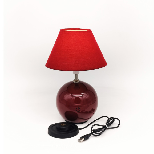 Rechargeable Ceramic Touch Table Lamp