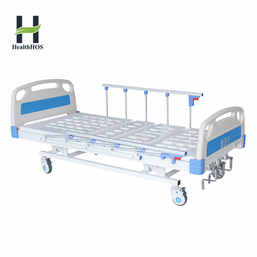 Hot sale three functions hospital medical manual bed