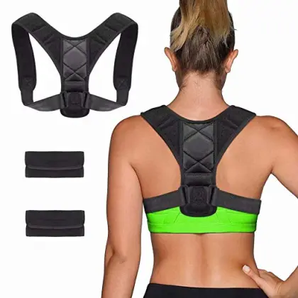Adjustable back support straightener body posture corrector