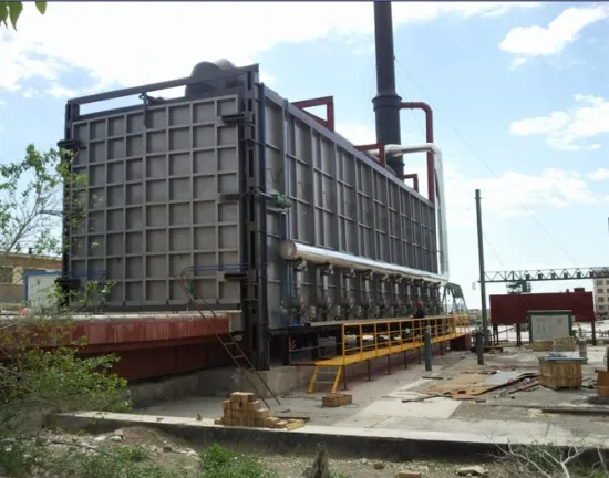 Trolley type energy-saving environment-friendly gas furnace