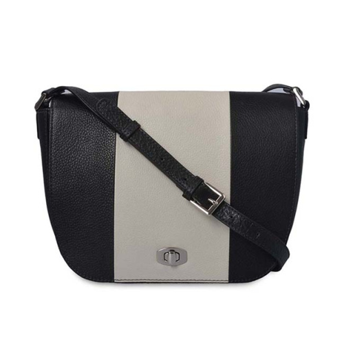 Madewell Simple Pouch Cross Body Schwarze Satteltasche