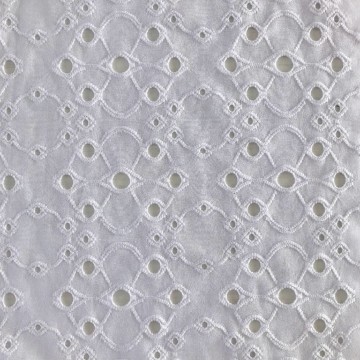 Eyelet Single Jacquard Fabric