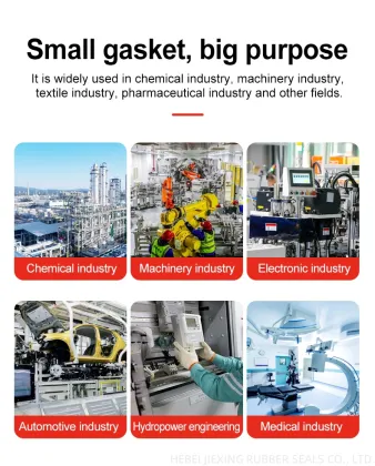 Rubber Parts High Resilience Rubber Gasket