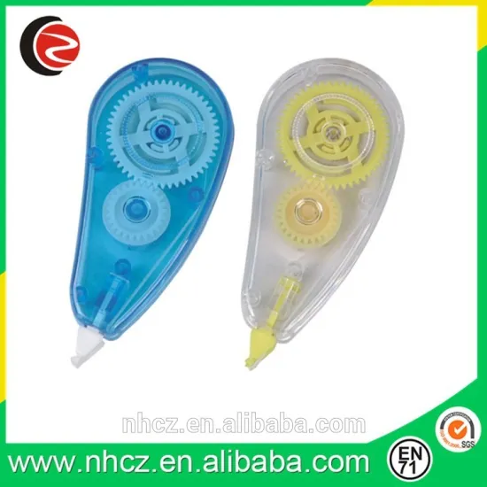Transparent Color Plastic Clear Correction Tape