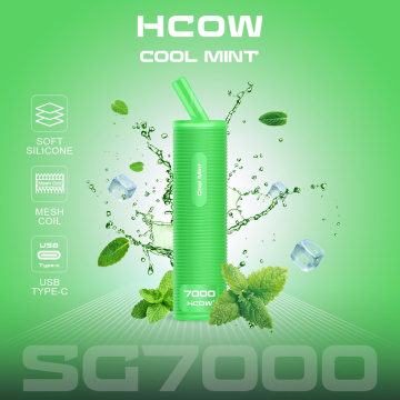 % 100 Orijinal HCOW SG7000 Pufs 16ml Tek Kullanımlık Vape