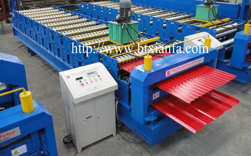 Aluminum Sheet Roll Forming Machine