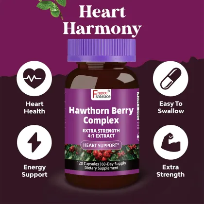 Hawthorn Berry Complex Capsules Heart Health
