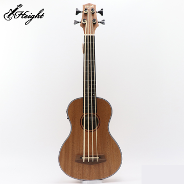 Concierto de madera muerta de ukelele china más barata con recogida, resonador, cable de traste y kit de madera amplificador