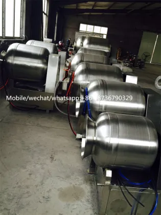 Global Big Volume Tiltable Vacuum Meat Marinade Tumbler for Meat Processing