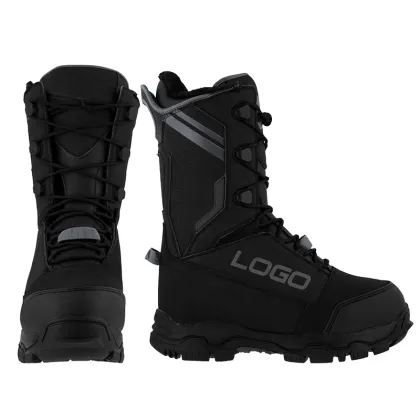 TX04 Customized Top Winter Snow Boots - Waterproof Motorcycle Snow Boots for Men