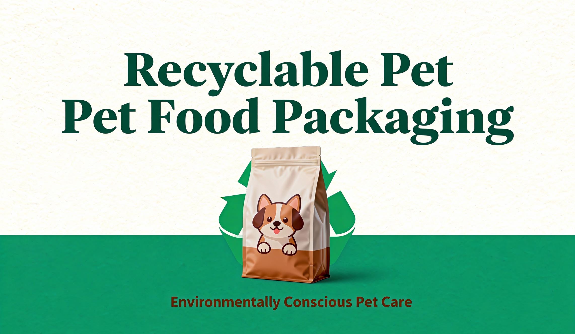 recyclable pet food bag
