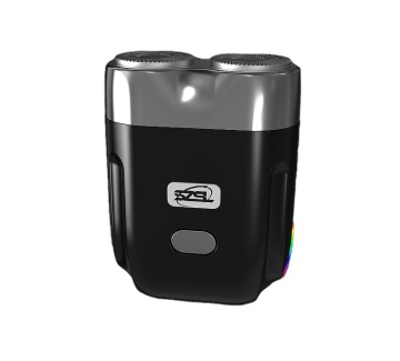 2024 Wholesale Mini Smart Rechargeable Dual Head Wet/Dry Electric Shaver for Face - USB Powered