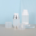 Customizable plastic airless lotion pump bottles