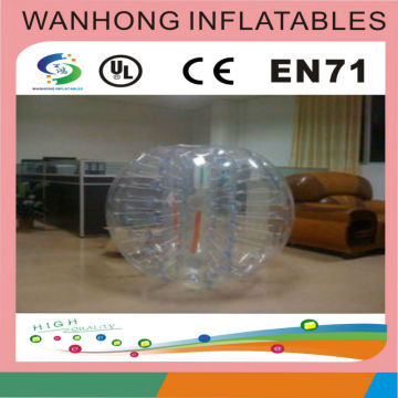 PVC/TPU outdoor inflatable bumper ball, inflatable bubble soccer ball, inflatable human ball