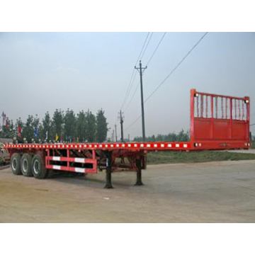 32.5Tons Flat Plate Transport Semi Trailer